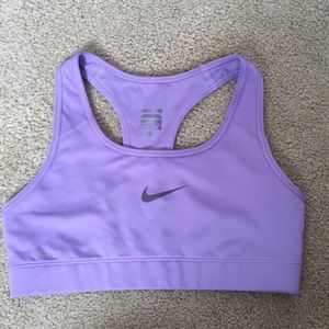 NWOT lavender Nike sports bra